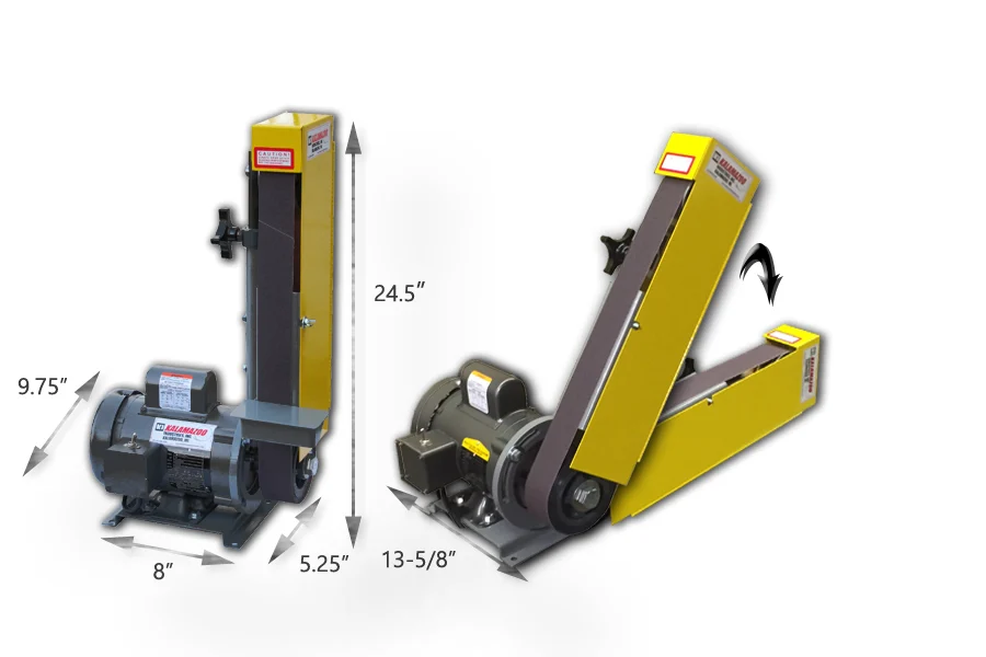 2FSM 2 x 48 Inch Industrial Belt Sander, 2FSM 2 x 48 Inch Kalamazoo Sander, shop solutions