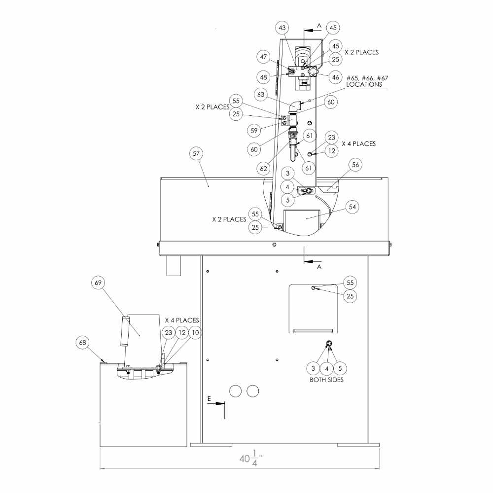 4 x 60 Inch Wet Belt Sander - S460W - Image 3