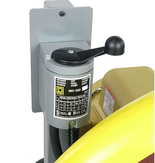 DS20 rotatry drum switch 20 disc sander, can connect to external dust collection system, industrial tools, steel shaping, beveling tools