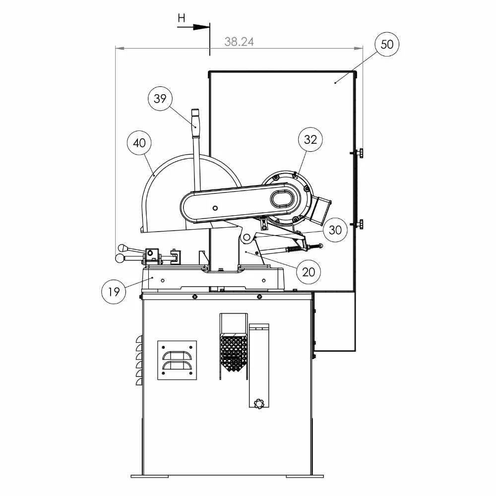 14 Inch Saw with Vacuum, cut metal fast, cut steel quick, 14 Inch Saw with Vacuum