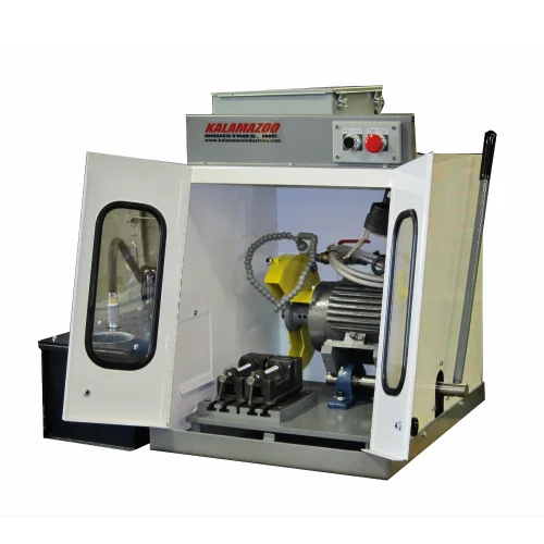 Kalamazoo K10WBT 10 Inch Metallurgical Wet Saw, metallographic sample preparation, sectioning machine, cutting equipment