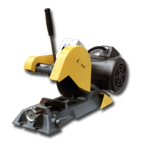 Kalamazoo K8B 8 Inch Compact Chop Saw, dry cut saw, cutting iron pipe, rigid conduit, cold rolled steel, high pressure hydraulic hose