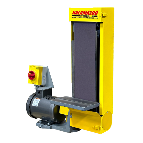 Kalamazoo S660M 6 x 60 Inch Heavy Duty Sander, abrasive machinery, surface preparation, Surface Preparation, Kalamazoo S660M Surface Preparation Sander, removing mill scale, sheet metal deburring, edge sanding, edge breaking