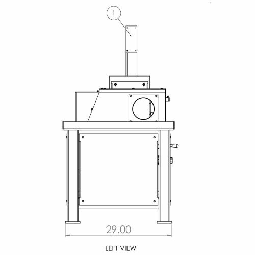 10 X 90 Inch Industrial Horizontal Sander