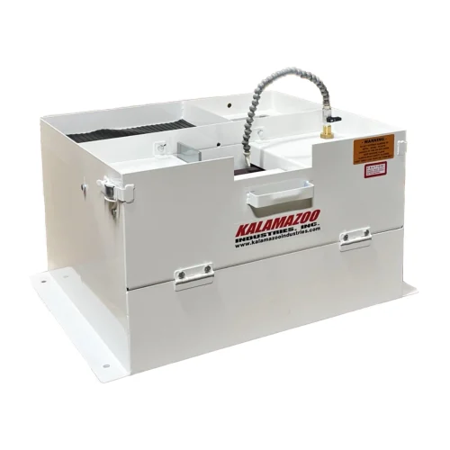 S4SWB 4 x 36 Inch Polishing Sander, metal sanding and polishing, polishing sander, inspecting sleeve bearing, inspecting industrial bolts, inspecting a worm gear after it's been cut, inspecting an axial bearing
